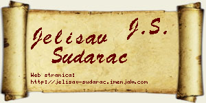 Jelisav Sudarac vizit kartica